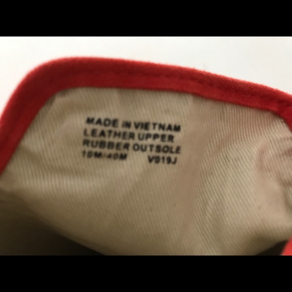 NWOT Michael Kors Red/Orange Suede Mules - 10M - Picture 3 of 4